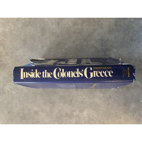 Inside The Colonels’ Greece Hardcover Book 1972 1st Printing - Picture 3 of 4
